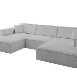Narożnik uniwersalny bez funkcji spania IREA-U1-v4 301x165x77 Szary 775256 Narożnik uniwersalny bez funkcji spania IREA-U1-v4 301x165x77 Szary 775256