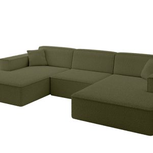 Narożnik uniwersalny bez funkcji spania IREA-U1-v4 301x165x77 Zielony 775305 Narożnik uniwersalny bez funkcji spania IREA-U1-v4 301x165x77 Zielony 775305