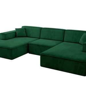 Narożnik uniwersalny bez funkcji spania IREA-U1-v4 301x165x77 Zielony 807556 Narożnik uniwersalny bez funkcji spania IREA-U1-v4 301x165x77 Zielony 807556