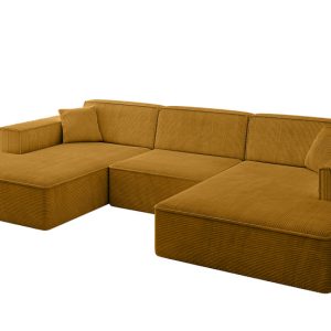 Narożnik uniwersalny bez funkcji spania IREA-U1-v4 301x165x77 Żółty 775277 Narożnik uniwersalny bez funkcji spania IREA-U1-v4 301x165x77 Żółty 775277