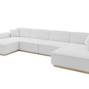 Narożnik uniwersalny bez funkcji spania IREA-U2 386x165x80 Biały 755570 Narożnik uniwersalny bez funkcji spania IREA-U2 386x165x80 Biały 755570