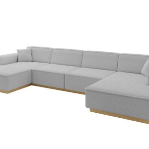 Narożnik uniwersalny bez funkcji spania IREA-U2-v2 386x165x80 Jasny szary 755594