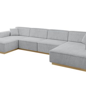 Narożnik uniwersalny bez funkcji spania IREA-U2-v2 386x165x80 Szary 755574
