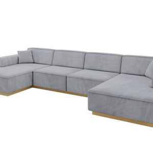 Narożnik uniwersalny bez funkcji spania IREA-U2-v2 386x165x80 Szary 755584