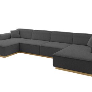 Narożnik uniwersalny bez funkcji spania IREA-U2-v2 386x165x80 Szary 755543