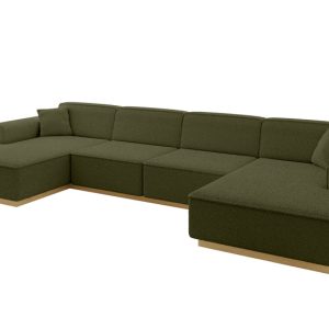 Narożnik uniwersalny bez funkcji spania IREA-U2-v2 386x165x80 Zielony 755523