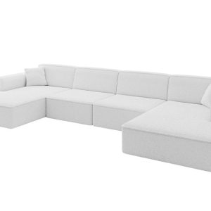 Narożnik uniwersalny bez funkcji spania IREA-U2-v3 386x165x77 Biały 775584 Narożnik uniwersalny bez funkcji spania IREA-U2-v3 386x165x77 Biały 775584