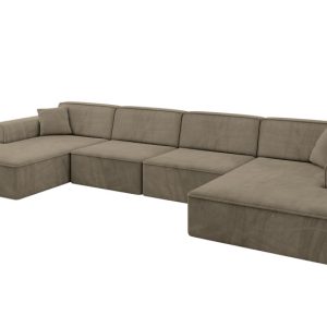 Narożnik uniwersalny bez funkcji spania IREA-U2-v3 386x165x77 Brązowy 807567 Narożnik uniwersalny bez funkcji spania IREA-U2-v3 386x165x77 Brązowy 807567