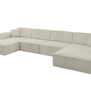 Narożnik uniwersalny bez funkcji spania IREA-U2-v3 386x165x77 Kremowy 775517 Narożnik uniwersalny bez funkcji spania IREA-U2-v3 386x165x77 Kremowy 775517