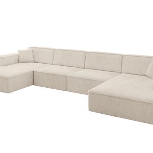 Narożnik uniwersalny bez funkcji spania IREA-U2-v4 386x165x77 Beżowy 775283 Narożnik uniwersalny bez funkcji spania IREA-U2-v4 386x165x77 Beżowy 775283