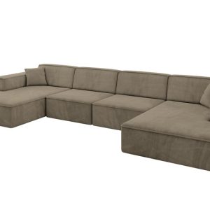 Narożnik uniwersalny bez funkcji spania IREA-U2-v4 386x165x77 Brązowy 897213 Narożnik uniwersalny bez funkcji spania IREA-U2-v4 386x165x77 Brązowy 897213