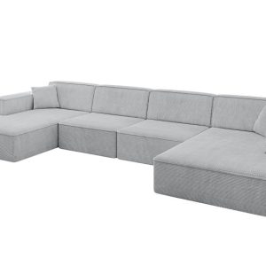 Narożnik uniwersalny bez funkcji spania IREA-U2-v4 386x165x77 Szary 775217 Narożnik uniwersalny bez funkcji spania IREA-U2-v4 386x165x77 Szary 775217