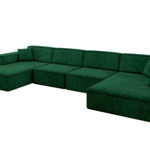 Narożnik uniwersalny bez funkcji spania IREA-U2-v4 386x165x77 Zielony 897202 Narożnik uniwersalny bez funkcji spania IREA-U2-v4 386x165x77 Zielony 897202