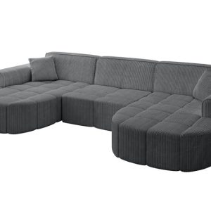 Narożnik uniwersalny bez funkcji spania LIVO-U1 315x173x79,5 Ciemnoszary 796096 Narożnik uniwersalny bez funkcji spania LIVO-U1 315x173x79,5 Ciemnoszary 796096