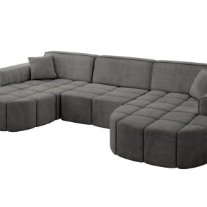 Narożnik uniwersalny bez funkcji spania LIVO-U1 315x173x79,5 Ciemnoszary 795955 Narożnik uniwersalny bez funkcji spania LIVO-U1 315x173x79,5 Ciemnoszary 795955