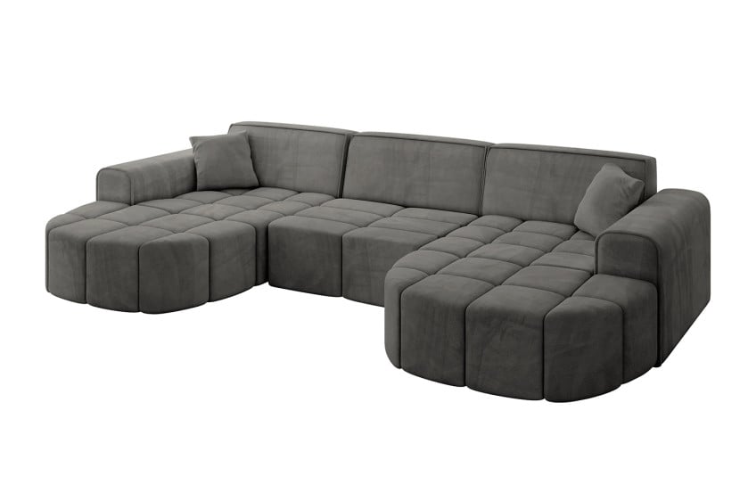 Narożnik uniwersalny bez funkcji spania LIVO-U1 315x173x79,5 Ciemnoszary 795955