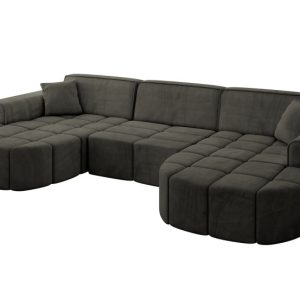 Narożnik uniwersalny bez funkcji spania LIVO-U1 – 315x173x79,5 Czarny 795949 Narożnik uniwersalny bez funkcji spania LIVO-U1 – 315x173x79,5 Czarny 795949