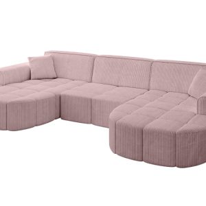 Narożnik uniwersalny bez funkcji spania LIVO-U1 – 315x173x79,5 Różowy 796049 Narożnik uniwersalny bez funkcji spania LIVO-U1 – 315x173x79,5 Różowy 796049