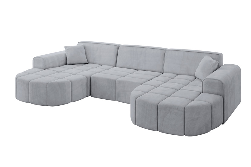 Narożnik uniwersalny bez funkcji spania LIVO-U1 - 315x173x79,5 Szary 796067