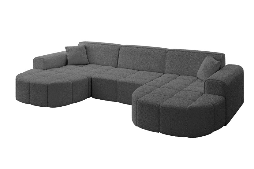 Narożnik uniwersalny bez funkcji spania LIVO-U1 - 315x173x79,5 Szary 795946