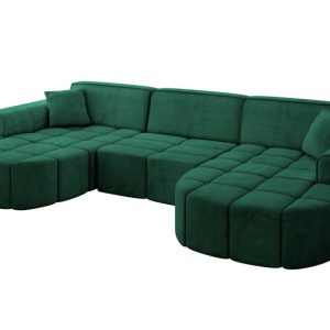 Narożnik uniwersalny bez funkcji spania LIVO-U1 – 315x173x79,5 Zielony 796162 Narożnik uniwersalny bez funkcji spania LIVO-U1 – 315x173x79,5 Zielony 796162