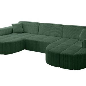 Narożnik uniwersalny bez funkcji spania LIVO-U1 – 315x173x79,5 Zielony 795900 Narożnik uniwersalny bez funkcji spania LIVO-U1 – 315x173x79,5 Zielony 795900