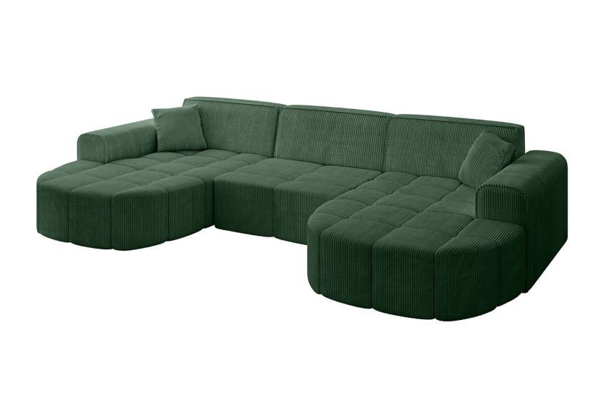 Narożnik uniwersalny bez funkcji spania LIVO-U1 - 315x173x79,5 Zielony 795900