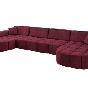 Narożnik uniwersalny bez funkcji spania LIVO-U1 – 400x173x79,5 Bordowy 796045 Narożnik uniwersalny bez funkcji spania LIVO-U1 – 400x173x79,5 Bordowy 796045