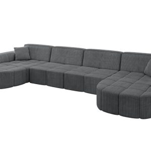Narożnik uniwersalny bez funkcji spania LIVO-U1/ 400x173x79,5 Ciemnoszary 796034 Narożnik uniwersalny bez funkcji spania LIVO-U1/ 400x173x79,5 Ciemnoszary 796034