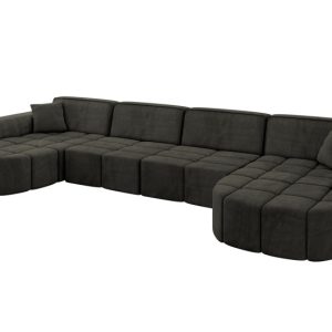 Narożnik uniwersalny bez funkcji spania LIVO-U1 – 400x173x79,5 Czarny 796073 Narożnik uniwersalny bez funkcji spania LIVO-U1 – 400x173x79,5 Czarny 796073