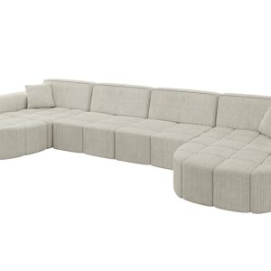 Narożnik uniwersalny bez funkcji spania LIVO-U1/ 400x173x79,5 Kremowy 796025 Narożnik uniwersalny bez funkcji spania LIVO-U1/ 400x173x79,5 Kremowy 796025