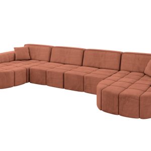 Narożnik uniwersalny bez funkcji spania LIVO-U1 – 400x173x79,5 Morelowy 795940 Narożnik uniwersalny bez funkcji spania LIVO-U1 – 400x173x79,5 Morelowy 795940