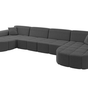 Narożnik uniwersalny bez funkcji spania LIVO-U1 – 400x173x79,5 Szary 795966 Narożnik uniwersalny bez funkcji spania LIVO-U1 – 400x173x79,5 Szary 795966