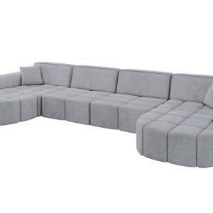 Narożnik uniwersalny bez funkcji spania LIVO-U1 – 400x173x79,5 Szary 796078 Narożnik uniwersalny bez funkcji spania LIVO-U1 – 400x173x79,5 Szary 796078