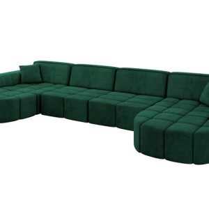 Narożnik uniwersalny bez funkcji spania LIVO-U1 – 400x173x79,5 Zielony 796090 Narożnik uniwersalny bez funkcji spania LIVO-U1 – 400x173x79,5 Zielony 796090