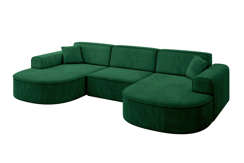 Narożnik uniwersalny bez funkcji spania MARI-U1 303x171x79,5 cm Beżowy 823752