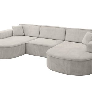 Narożnik uniwersalny bez funkcji spania MARI-U1 303x171x79,5 cm Beżowy 823799 Narożnik uniwersalny bez funkcji spania MARI-U1 303x171x79,5 cm Beżowy 823799