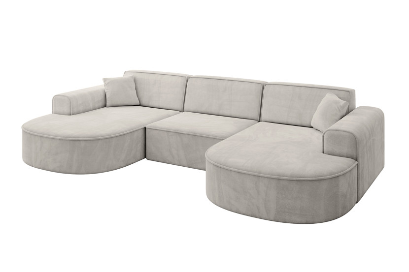 Narożnik uniwersalny bez funkcji spania MARI-U1 303x171x79,5 cm Beżowy 823799