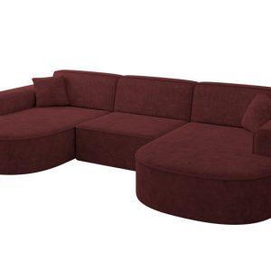 Narożnik uniwersalny bez funkcji spania MARI-U1 303x171x79,5 cm Bordowy 710660 Narożnik uniwersalny bez funkcji spania MARI-U1 303x171x79,5 cm Bordowy 710660