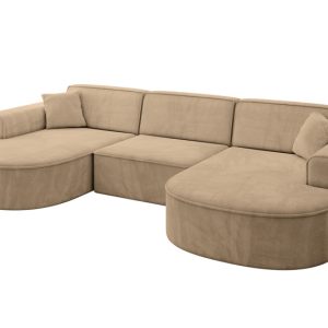 Narożnik uniwersalny bez funkcji spania MARI-U1 303x171x79,5 cm Brązowy 823765 Narożnik uniwersalny bez funkcji spania MARI-U1 303x171x79,5 cm Brązowy 823765
