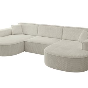 Narożnik uniwersalny bez funkcji spania MARI-U1 303x171x79,5 cm Kremowy 525113 Narożnik uniwersalny bez funkcji spania MARI-U1 303x171x79,5 cm Kremowy 525113
