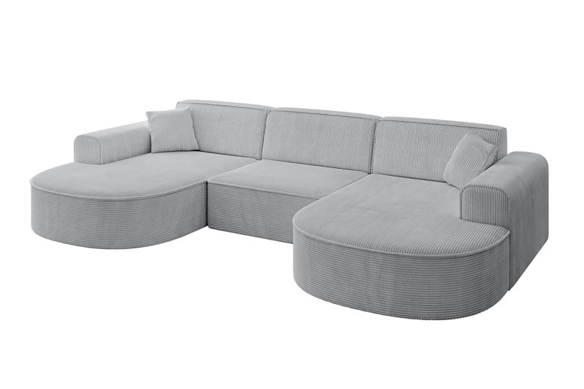 Narożnik uniwersalny bez funkcji spania MARI-U1 303x171x79,5 cm Szary 525076