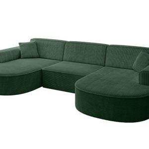 Narożnik uniwersalny bez funkcji spania MARI-U1 303x171x79,5 cm Zielony 525150 Narożnik uniwersalny bez funkcji spania MARI-U1 303x171x79,5 cm Zielony 525150