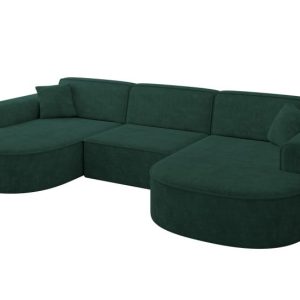 Narożnik uniwersalny bez funkcji spania MARI-U1 303x171x79,5 cm Zielony 710648 Narożnik uniwersalny bez funkcji spania MARI-U1 303x171x79,5 cm Zielony 710648
