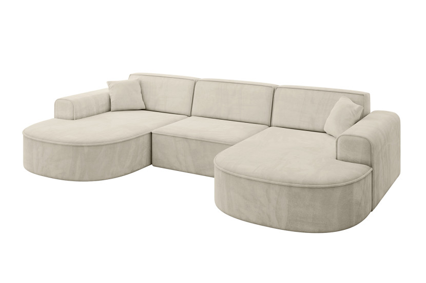 Narożnik uniwersalny bez funkcji spania MARI-U1 303x171x79,5 cm Zielony 823695