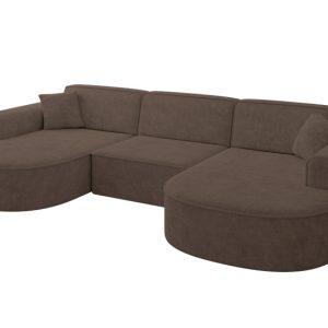 Narożnik uniwersalny bez funkcji spania MARI-U1 303x171x79,5cm Brązowy 710657 Narożnik uniwersalny bez funkcji spania MARI-U1 303x171x79,5cm Brązowy 710657