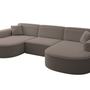Narożnik uniwersalny bez funkcji spania MARI-U1 303x171x79,5cm Brązowy 1049096 Narożnik uniwersalny bez funkcji spania MARI-U1 303x171x79,5cm Brązowy 1049096