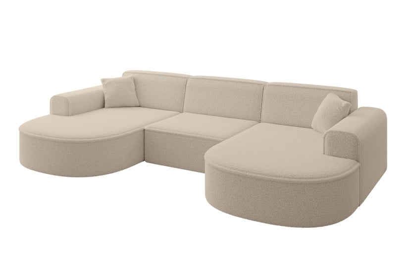 Narożnik uniwersalny bez funkcji spania MARI-U1 303x171x79,5cm Ciemny beż 1049125