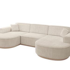 Narożnik uniwersalny bez funkcji spania MARI-U1-v1 303x171x83 cm Beżowy 729283 Narożnik uniwersalny bez funkcji spania MARI-U1-v1 303x171x83 cm Beżowy 729283