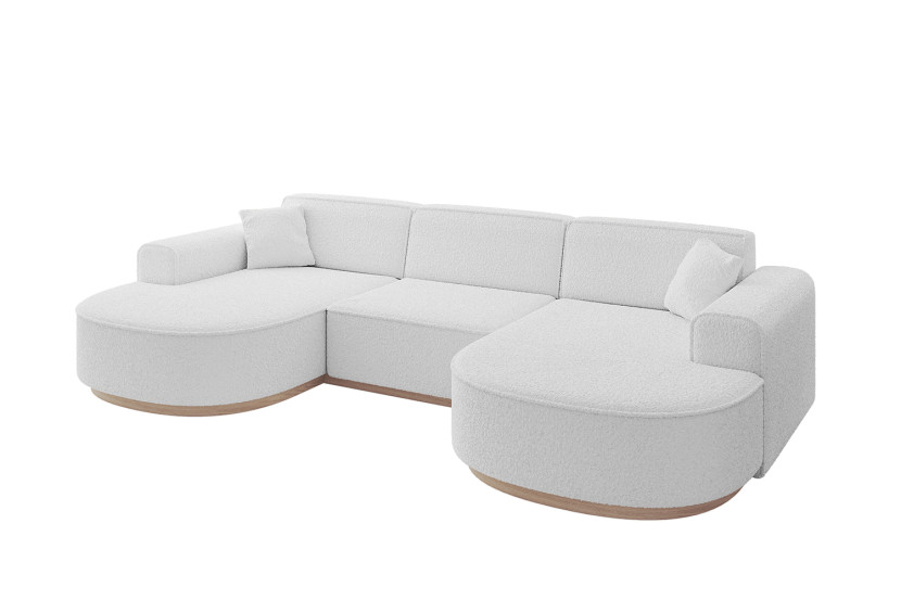 Narożnik uniwersalny bez funkcji spania MARI-U1-v1 303x171x83 cm Biały 729253